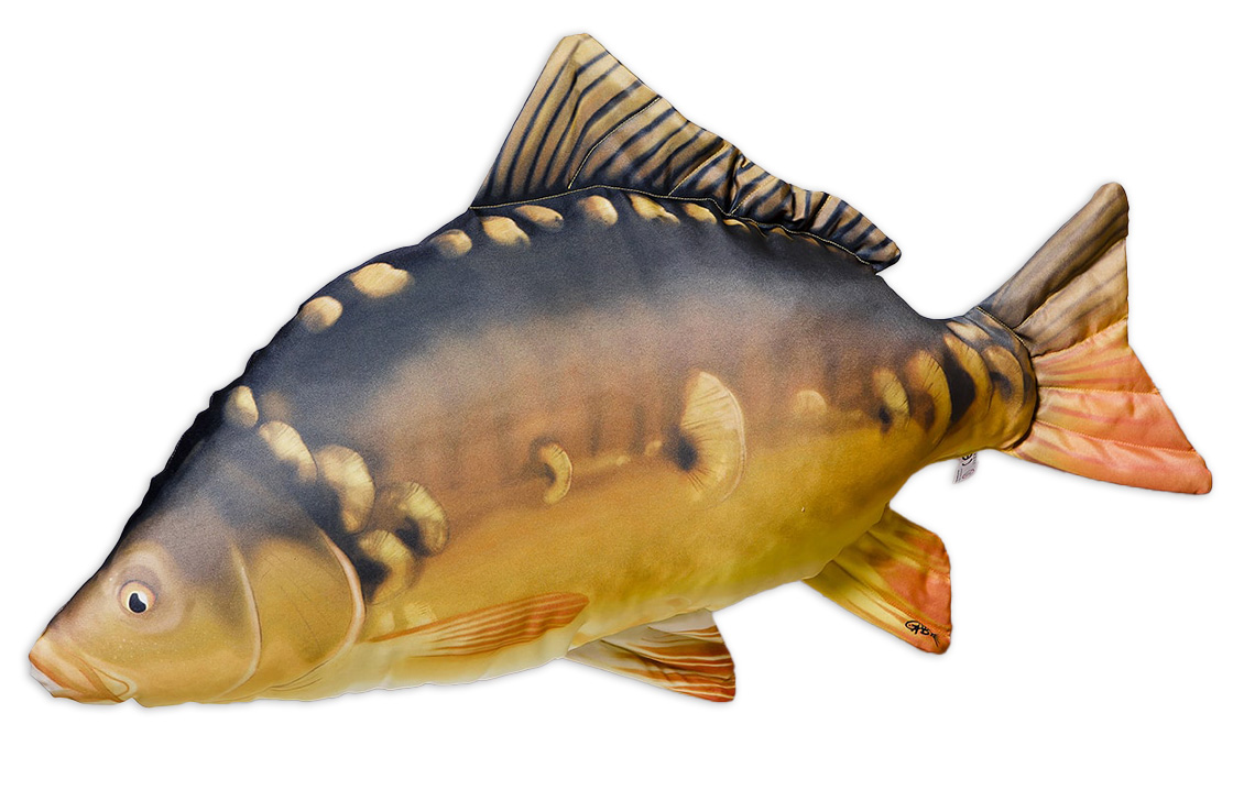 Fischkissen Kuscheltier Spiegelkarpfen 90cm