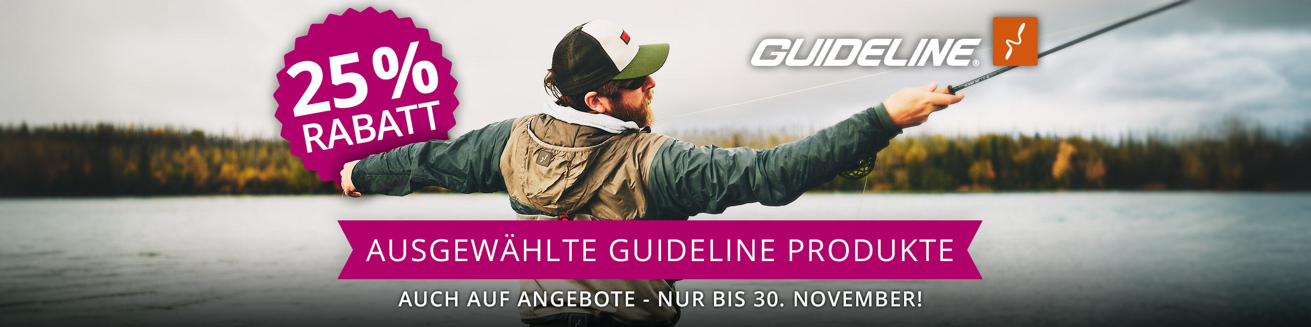 Guideline Black Week: 25% auf ausgewählte Produkte