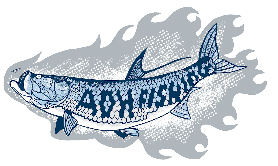adh-fishing Tarpon Sticker