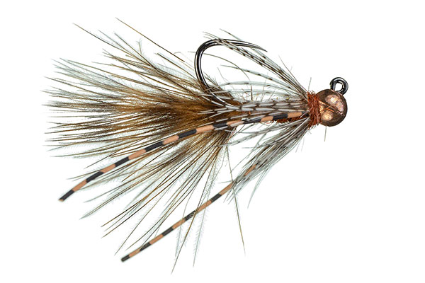 P-27046_MFC_Jig_Mini_Bugger_Rusty_Brown_ MFC Jig Mini Bugger Rusty Brown Nymphe Barbless