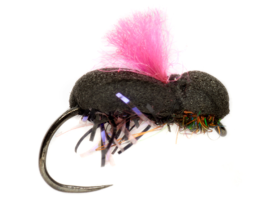 P-21117_FullingMill_Procters_Target_Beetle_Pink Fulling Mill Trockenfliege - Procter's Target Beetle Pink Barbless