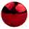 metallic red