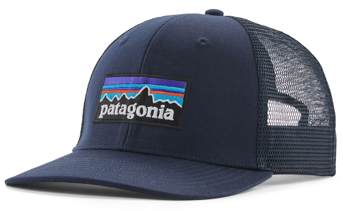 Patagonia P-6 Logo LoPro Trucker Hat Cap NENA - New Navy