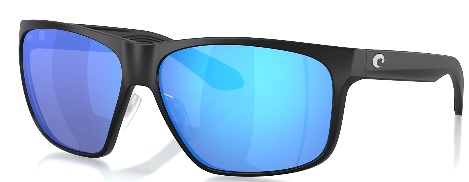 Costa Polarisationsbrille Trades Matte Black Blue Mirror 580G