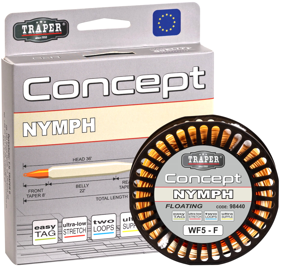 Traper Concept Nymph WF Floating Fliegenschnur