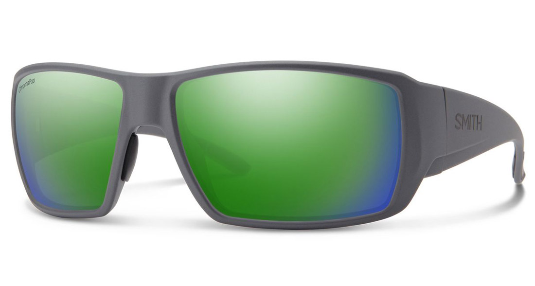 Smith Optics Polarisationsbrille Guide's Choice XL CP - Matte Cement (Polar Green Mirror)