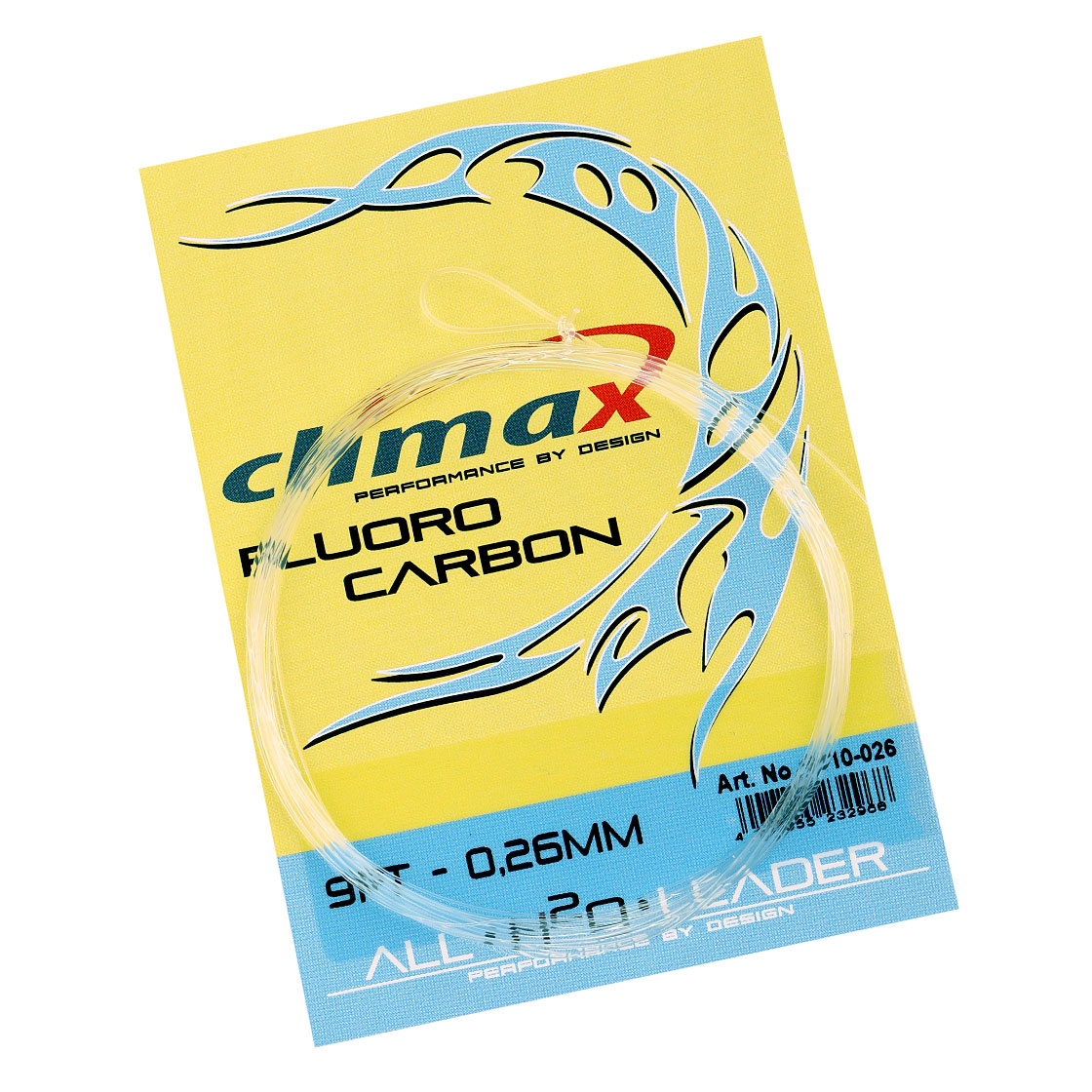 P-18292-6_climax_fluorocarbon_vorfach Climax Fluorocarbon Leader Vorfach 9ft