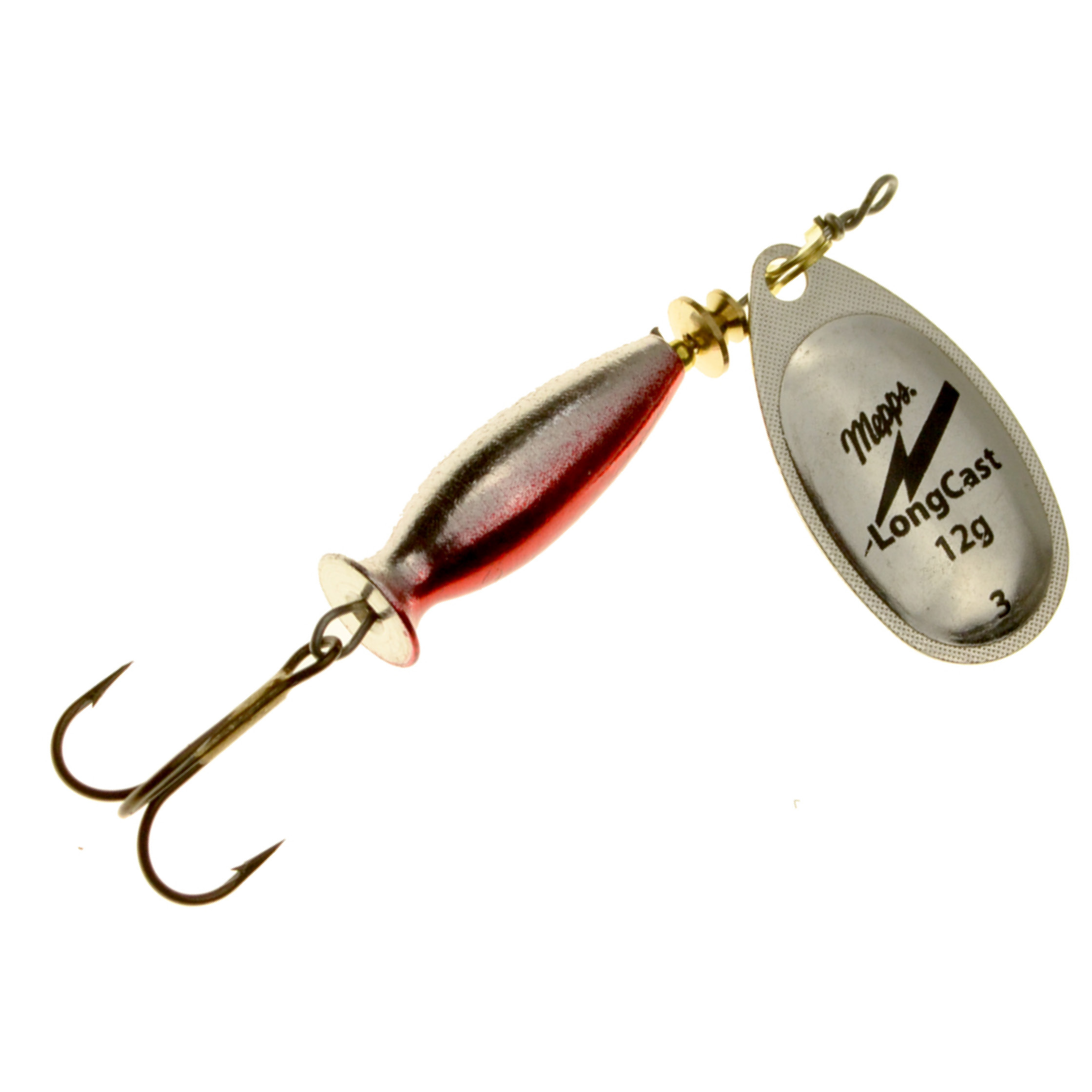 P-18723_Mepps_Aglia_LongCast_Spinner_silber Mepps Aglia LongCast Spinner silber