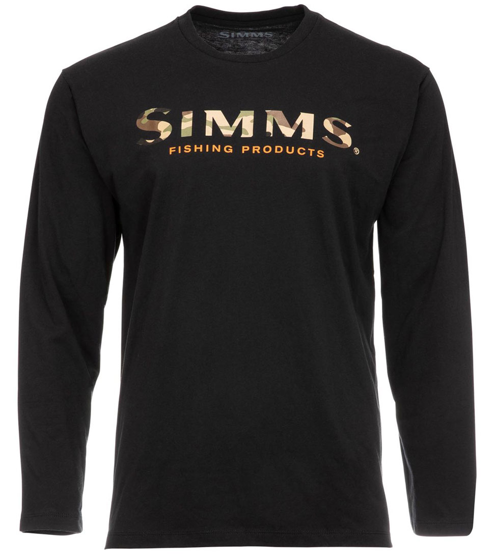 Simms_Logo_Shirt_LS_Langarmshirt_black_1 Simms Logo Shirt LS Langarmshirt black