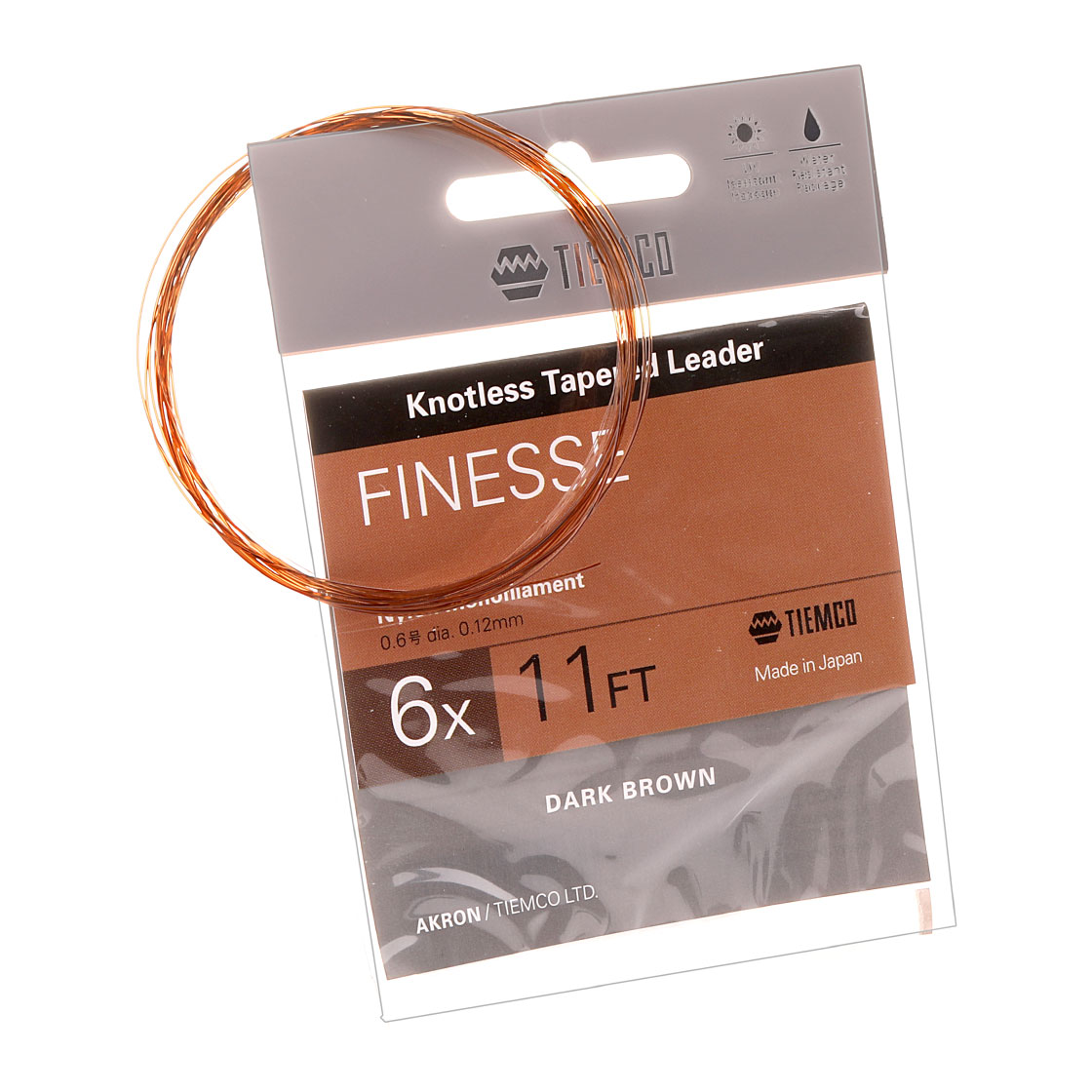 P-18370_tiemco_finesse_leader_11ft Tiemco Finesse Leader Vorfach 11 ft