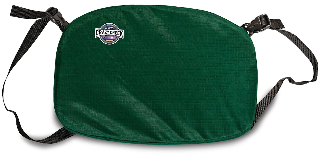 Crazy Creek Canoe Pad Sitzkissen forrest green