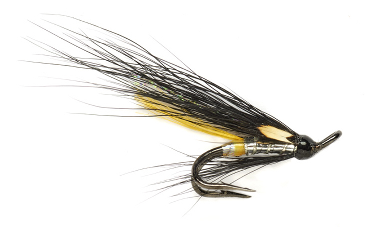 Fulling-Mill_Silver-Stoat-Micro-Double Fulling Mill Lachsfliege - Silver Stoat Micro Double
