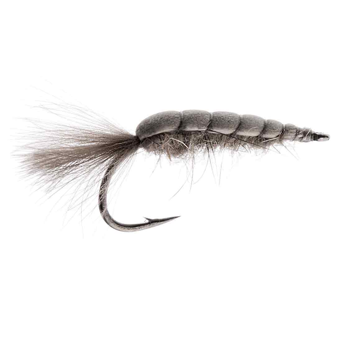 Kami Flies Meerforellenfliege - Foam Scud grey