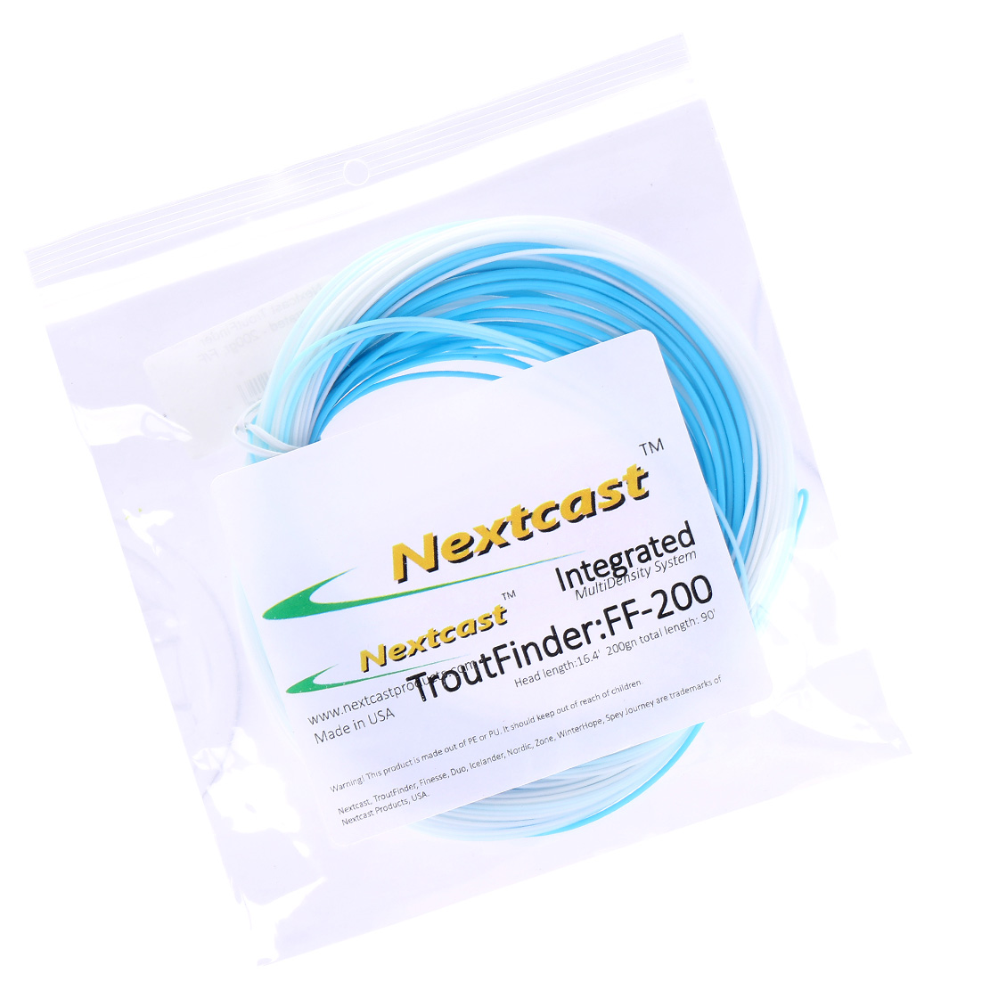 Nextcast Troutfinder FF Integrated Fliegenschnur Full Floating Nextcast Troutfinder FF Integrated Fliegenschnur Full Floating