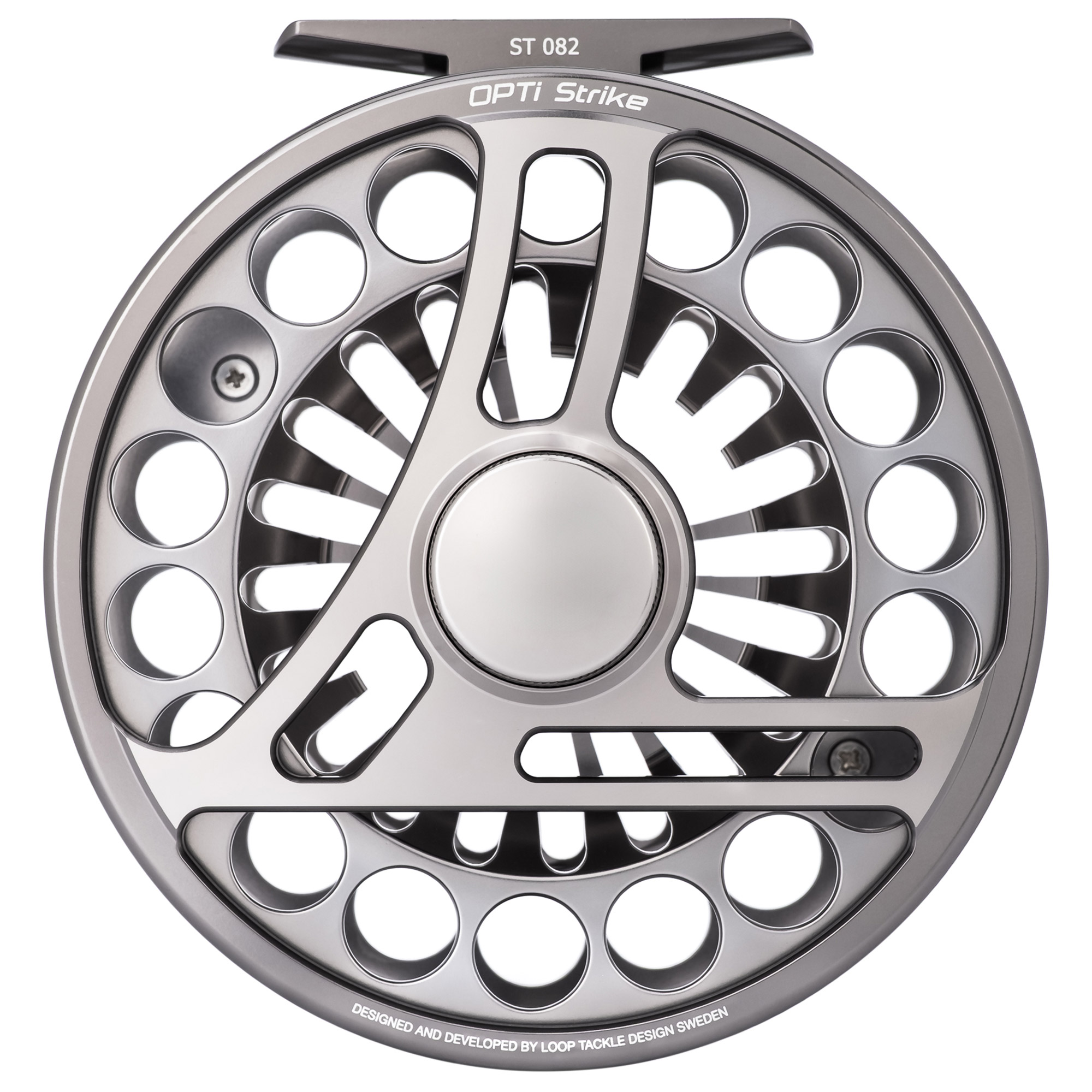 Loop OPTI Strike Limited Edition Fliegenrolle Mist Silver Loop OPTI Strike Limited Edition Fliegenrolle Mist Silver