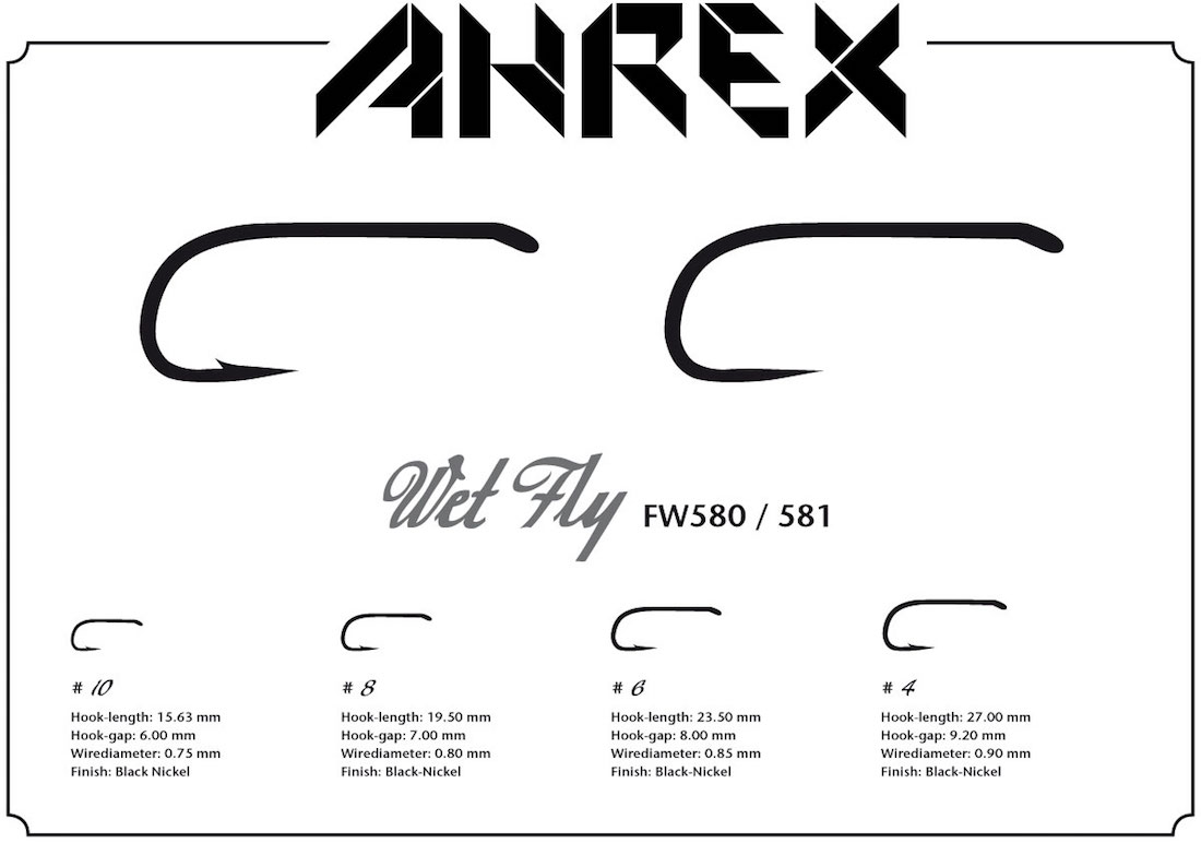 Ahrex-FW-580-581_Wet-Fly Ahrex FW 580 & 581