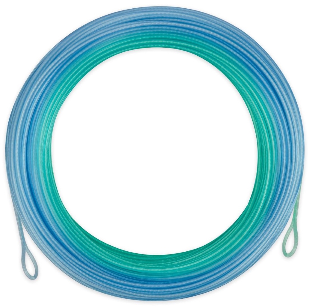 Airflo Ridge 2.0 Flats Universal  Intermediate Power Core Tropical Saltwater Fliegenschnur Teal/Aqua