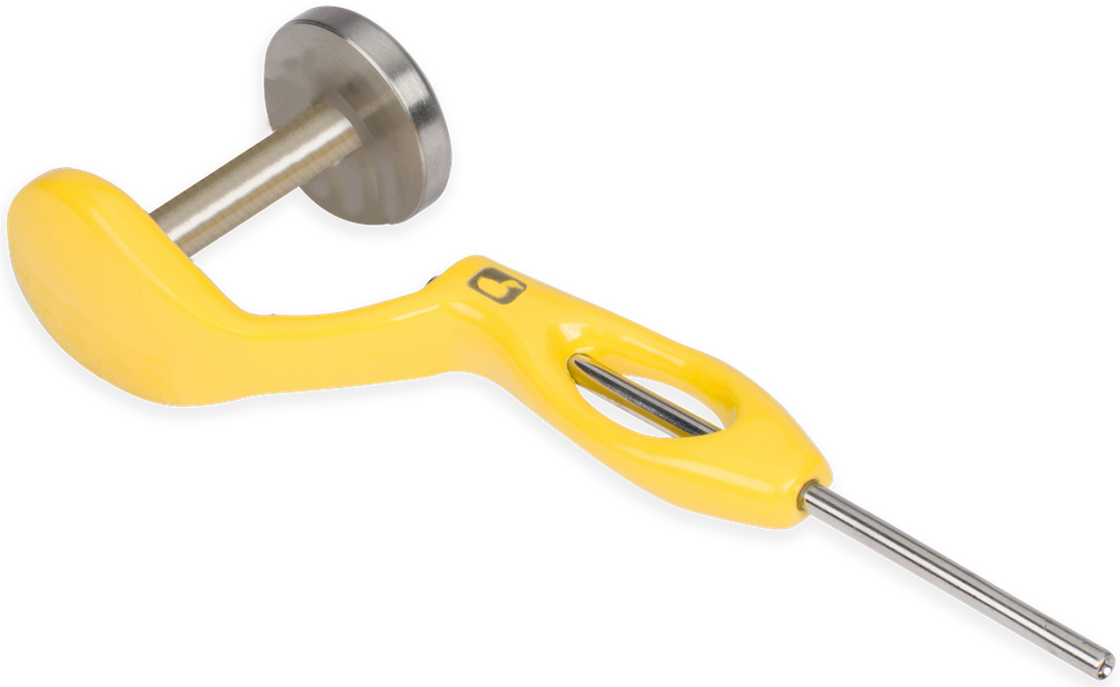 Loon Ergo Dialed In  Bobbin - Yellow -Spulenhalter perfekt einstellbar
