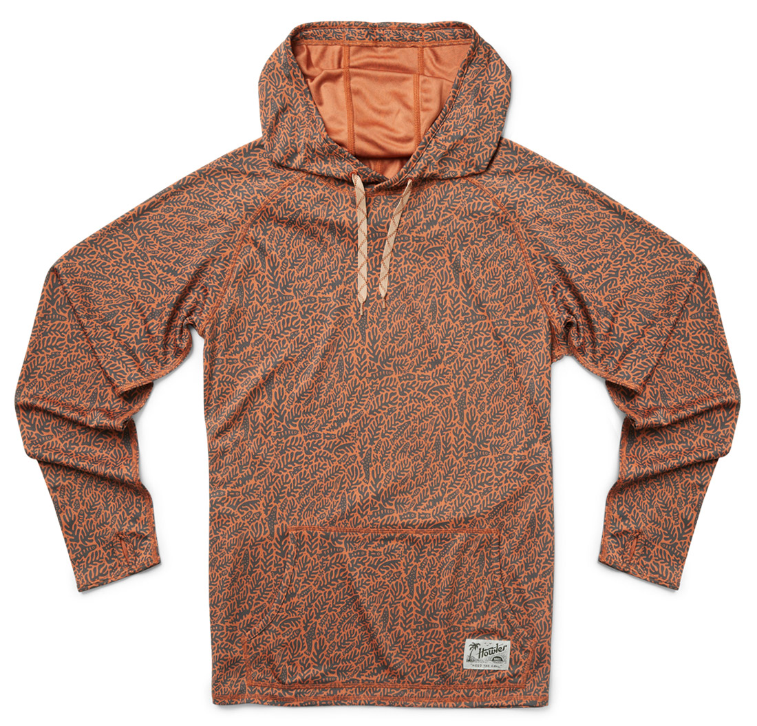 Howler Brothers Loggerhead Sunshade Hoodie - ecosystem red dirt UPF35+ UV-Schutz
