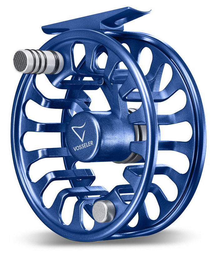Vosseler Air One Fliegenrolle blau