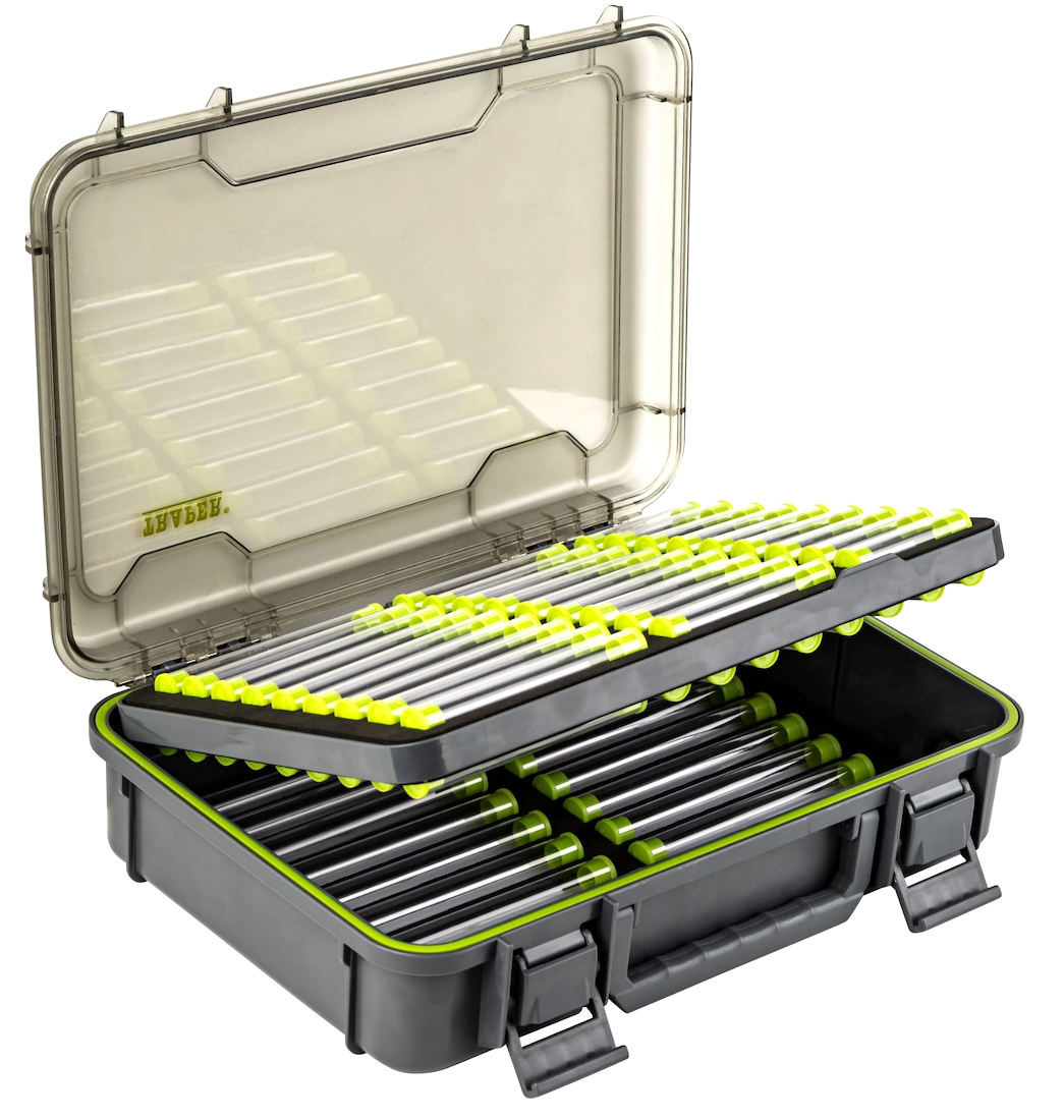 Traper Waterproof Giant Tube Fly Box - Koffer für Tubenfliegen 6 cm bis 12 cm