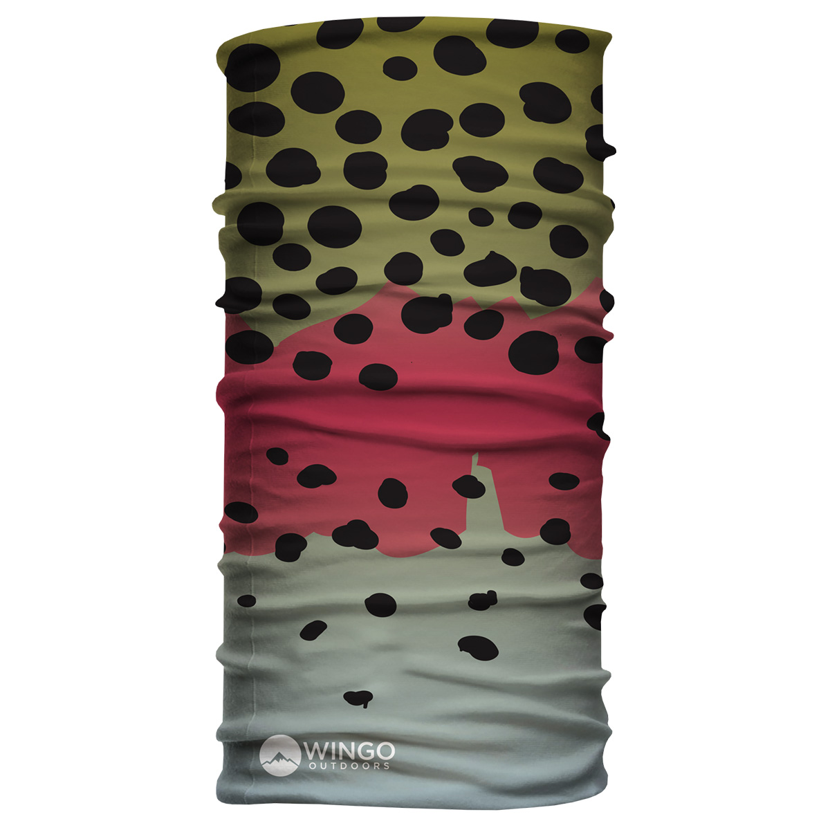 Wingo Fish Skin Neck Gaiter Nacken- und Halstuch Rainbow Trout v2.0