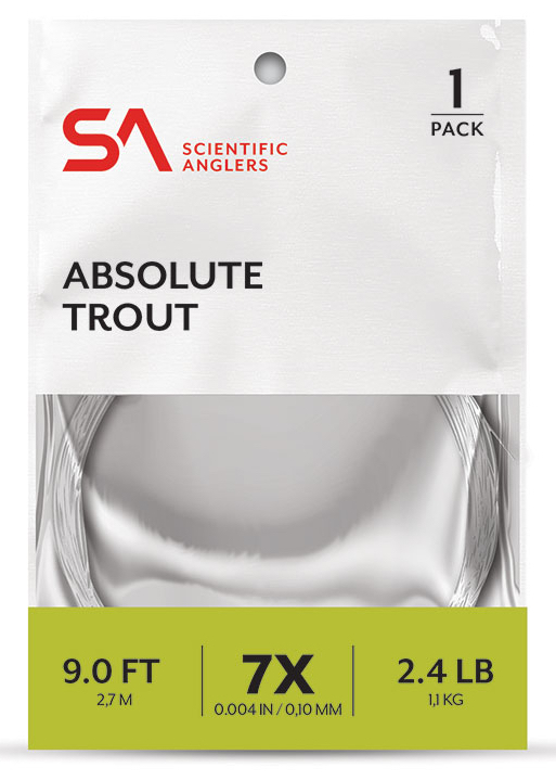 Scientific Anglers Absolute Trout Leader Vorfach 9ft.