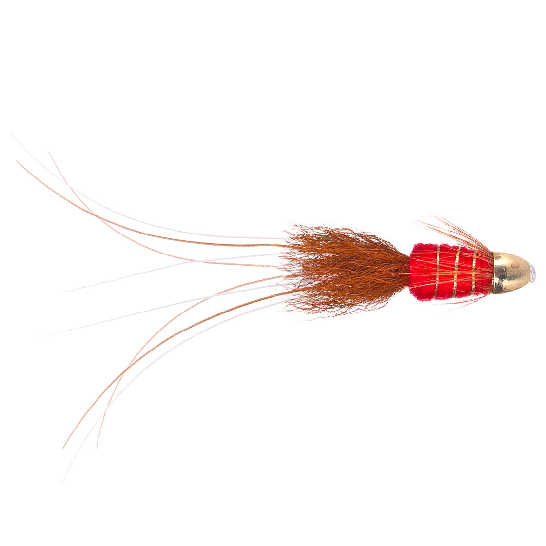 Superflies Lachsfliege - Frances Red Tungsten Conehead