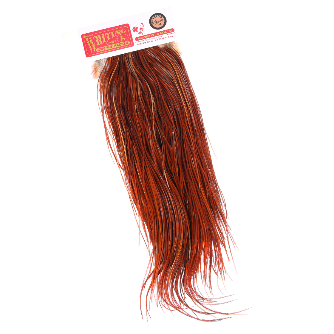 Whiting Bronze Midge Saddle