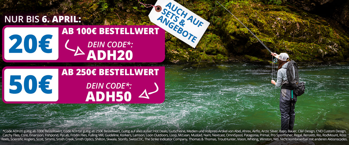 20€ oder 50€ Rabatt mit Code ADH20 oder ADH50