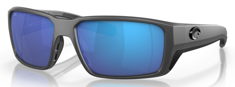 Costa_Fantail_Pro_Matte_Gray_Blue_Mirror_1 Costa Polarisationsbrille Fantail Pro - Matte Gray (Blue Mirror 580G)