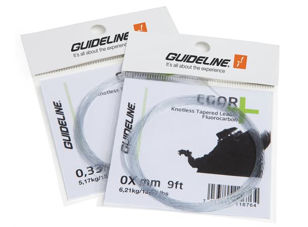 Guideline EGOR+ Fluorocarbon Tapered Leader Vorfach 9 ft