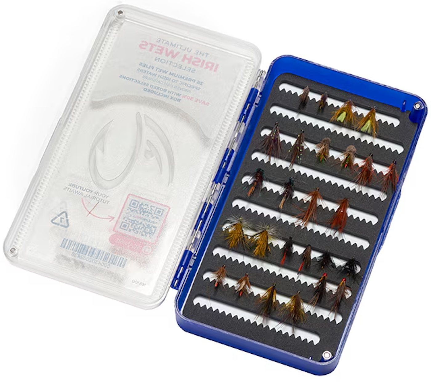 Fulling Mill Ultimate Irish Wets Fliegenset mit Fliegenbox