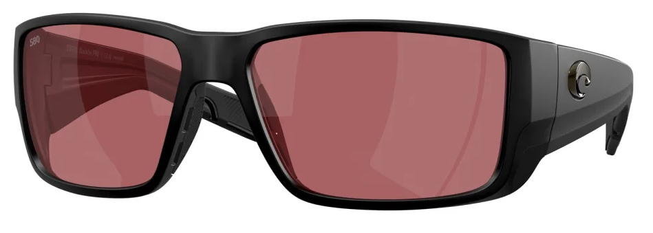 Costa Polarisationsbrille Blackfin Pro Matte Black (Rose 580G)