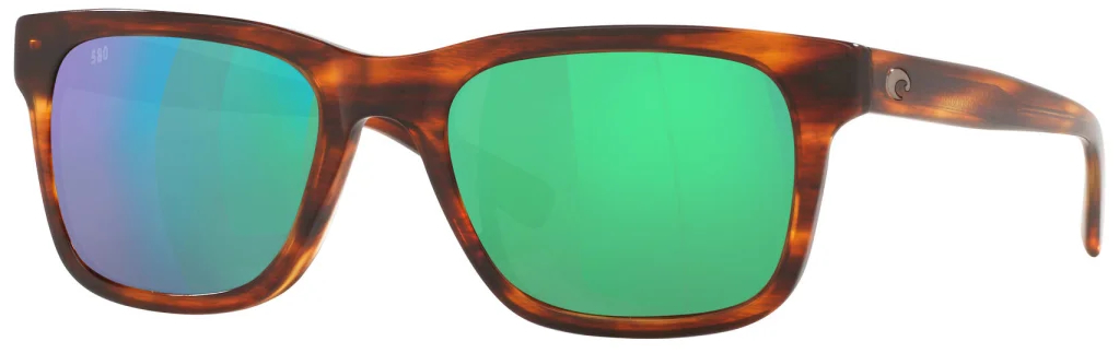 Costa Polarisationsbrille Tybee Shiny Tortoise (Green Mirror 580G)
