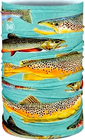 Buff® Coolnet UV® Abachar Trout Multi Schlauchtuch mit UPF 50 & Insektenschutz