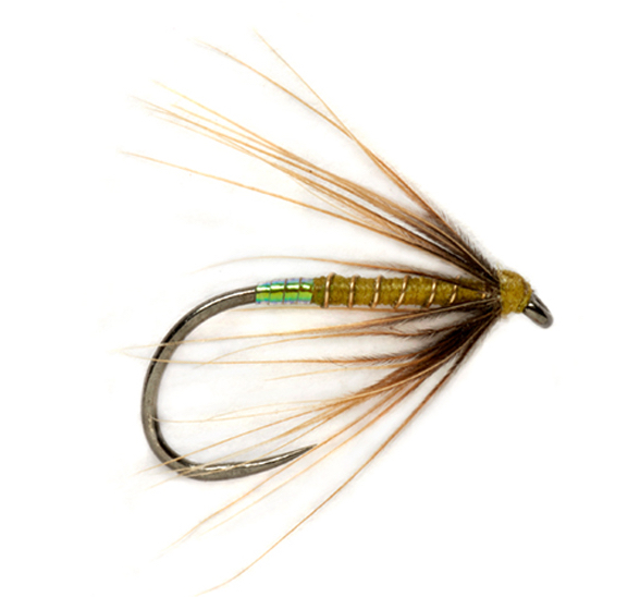 Fulling Mill Nassfliege - Procter Pearly Butt Greenwells Barbless