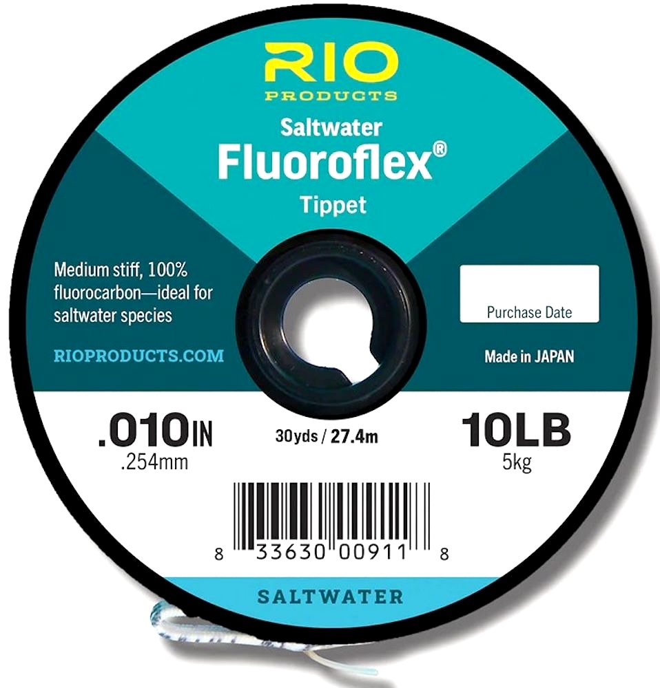 Rio Fluoroflex Saltwater Tippet 30 yds Spool Fluorocarbon Vorfachmaterial