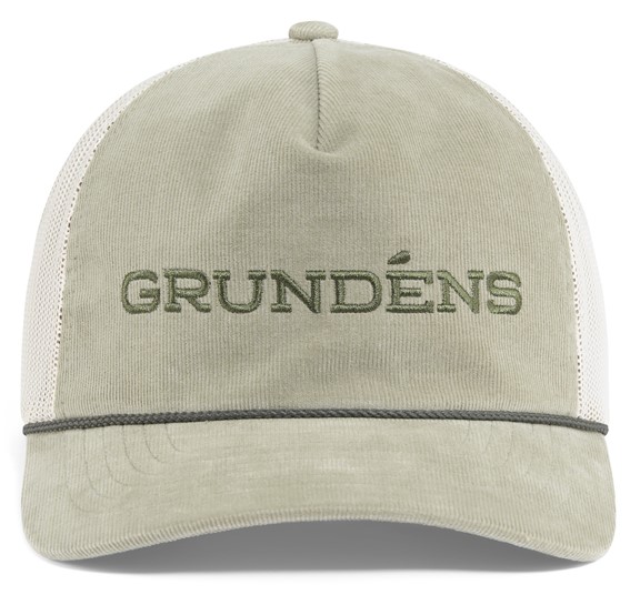 P-27624_Grundens_Cord_Wordmark_Trucker_Cap_Kappe_Light_Olive_1f5o4goe99VmfR Grundéns Cord Wordmark Trucker Cap Kappe light olive