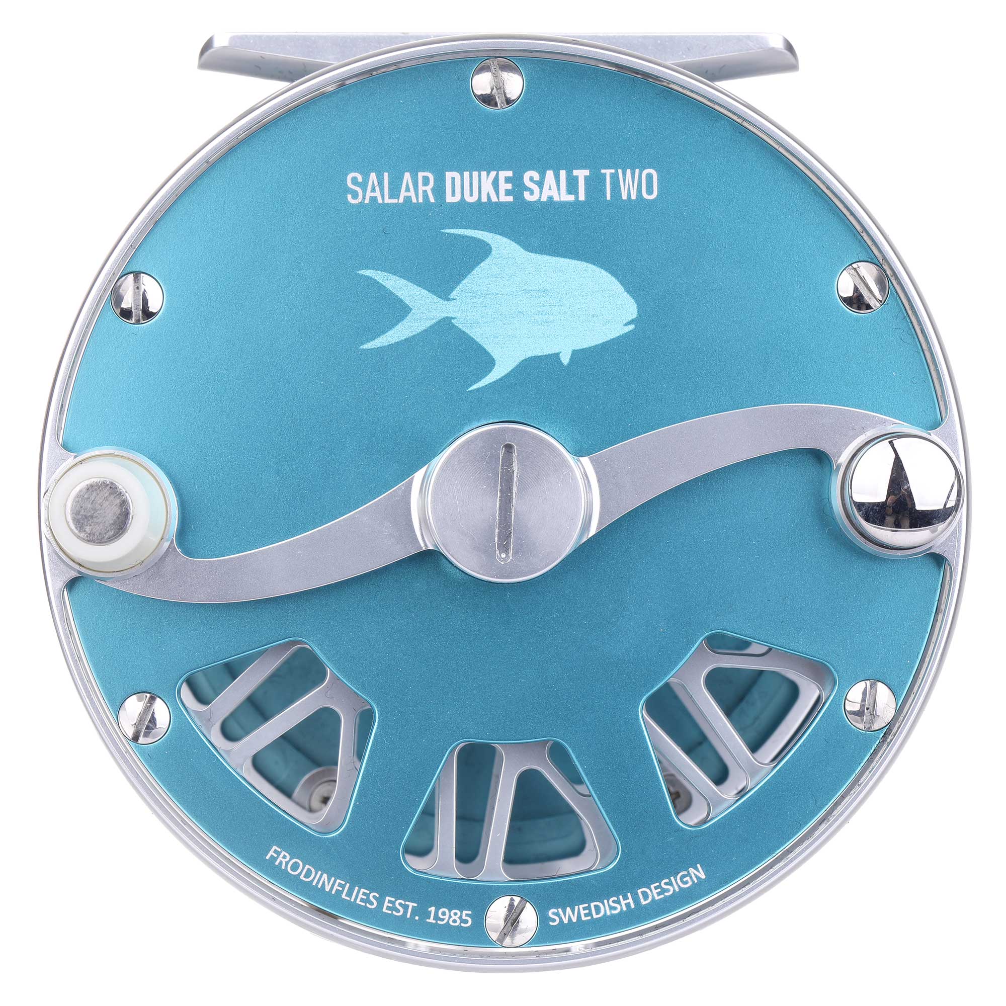 Födin SALAR DUKE SALT Reel Fliegenrolle crystal blue