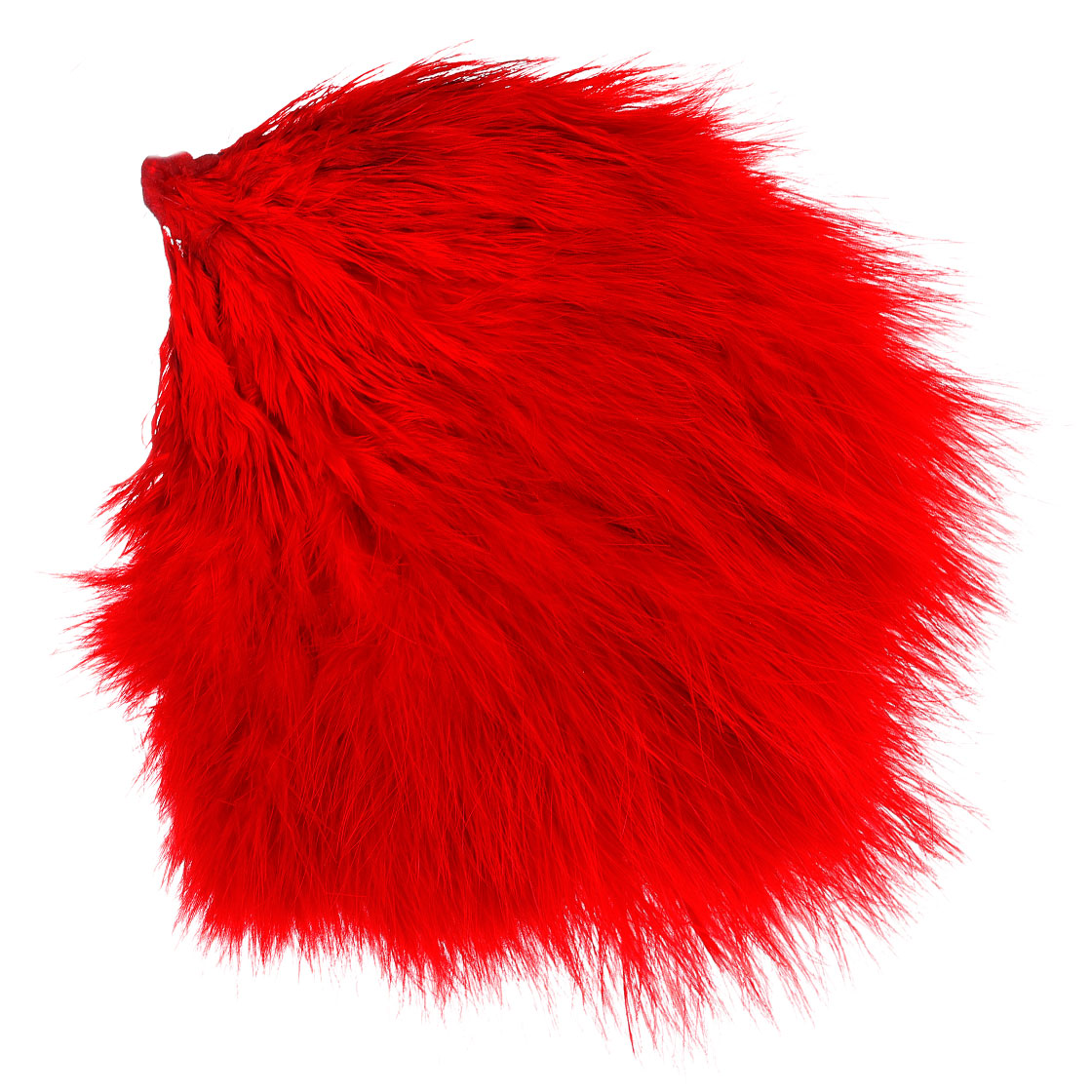 white dyed red
