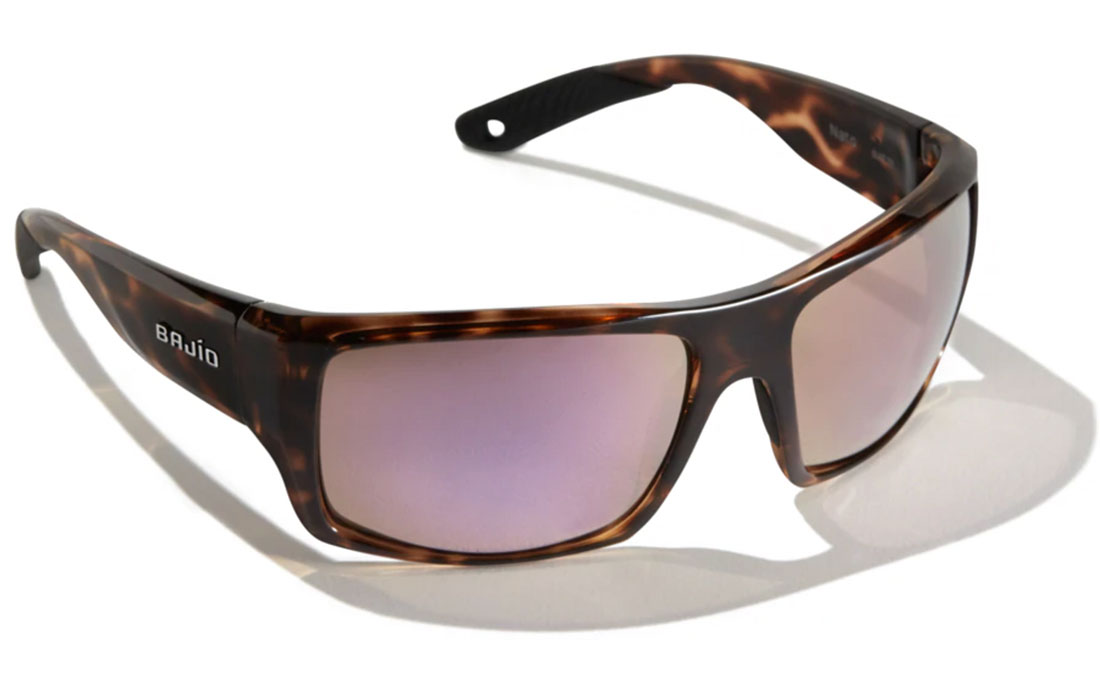 Bajio Polarisationsbrille Nato - Dark Tort Gloss (Rose Mirror PC)