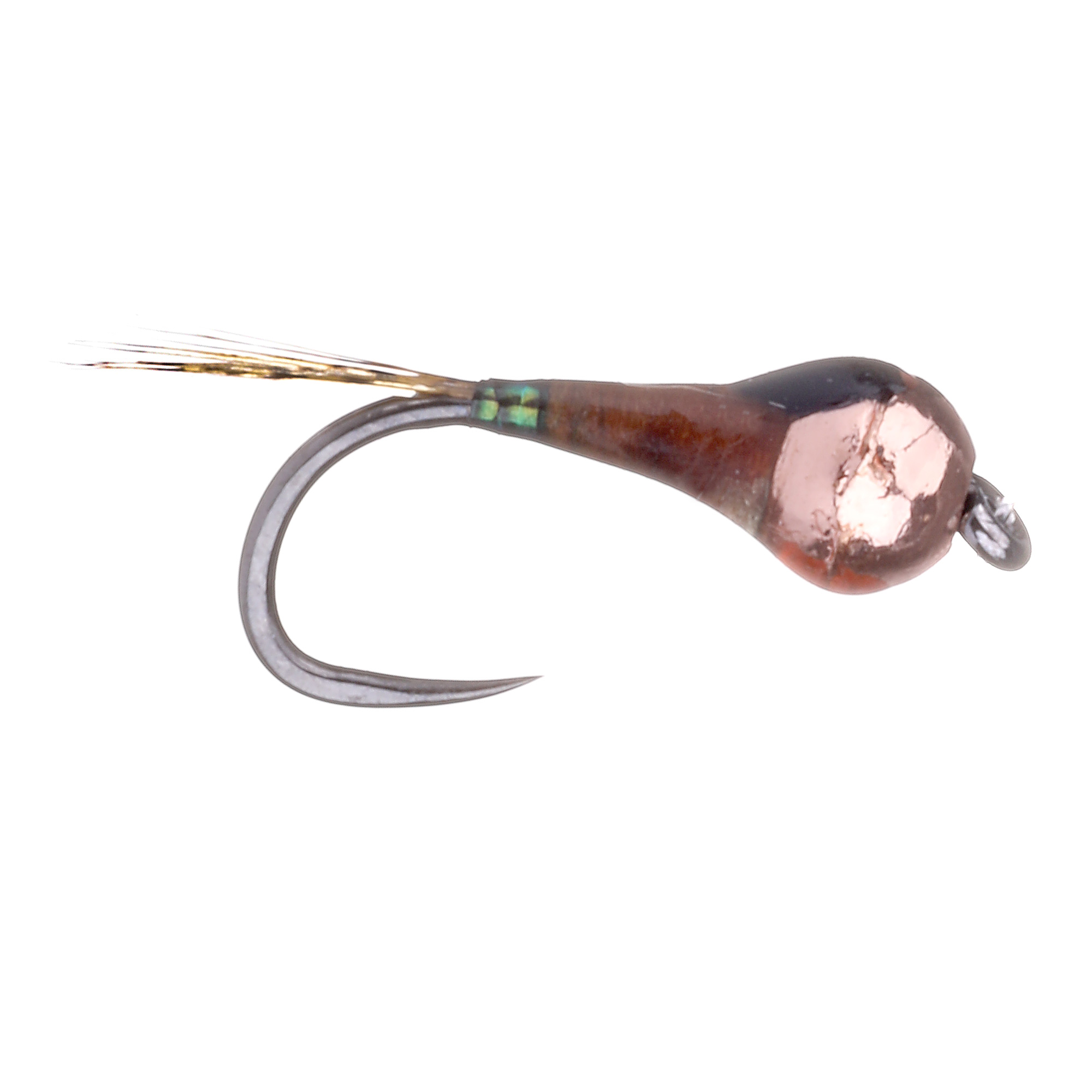 The Fly Emporium Perdigon Nymphe Rust Blackspot Barbless