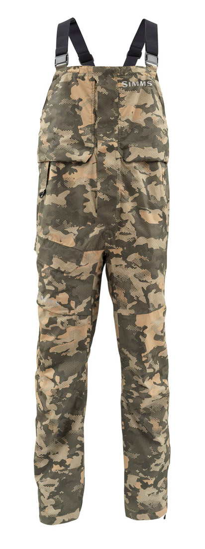 Simms Challenger Bib Latzhose hex flo camo timber