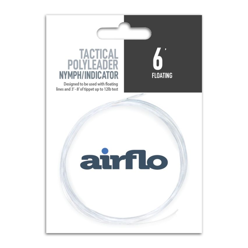 Airflo Tactical Polyleader - Nymph - 6 ft Clear Floating Airflo Tactical Polyleader - Nymph - 6 ft Clear Floating