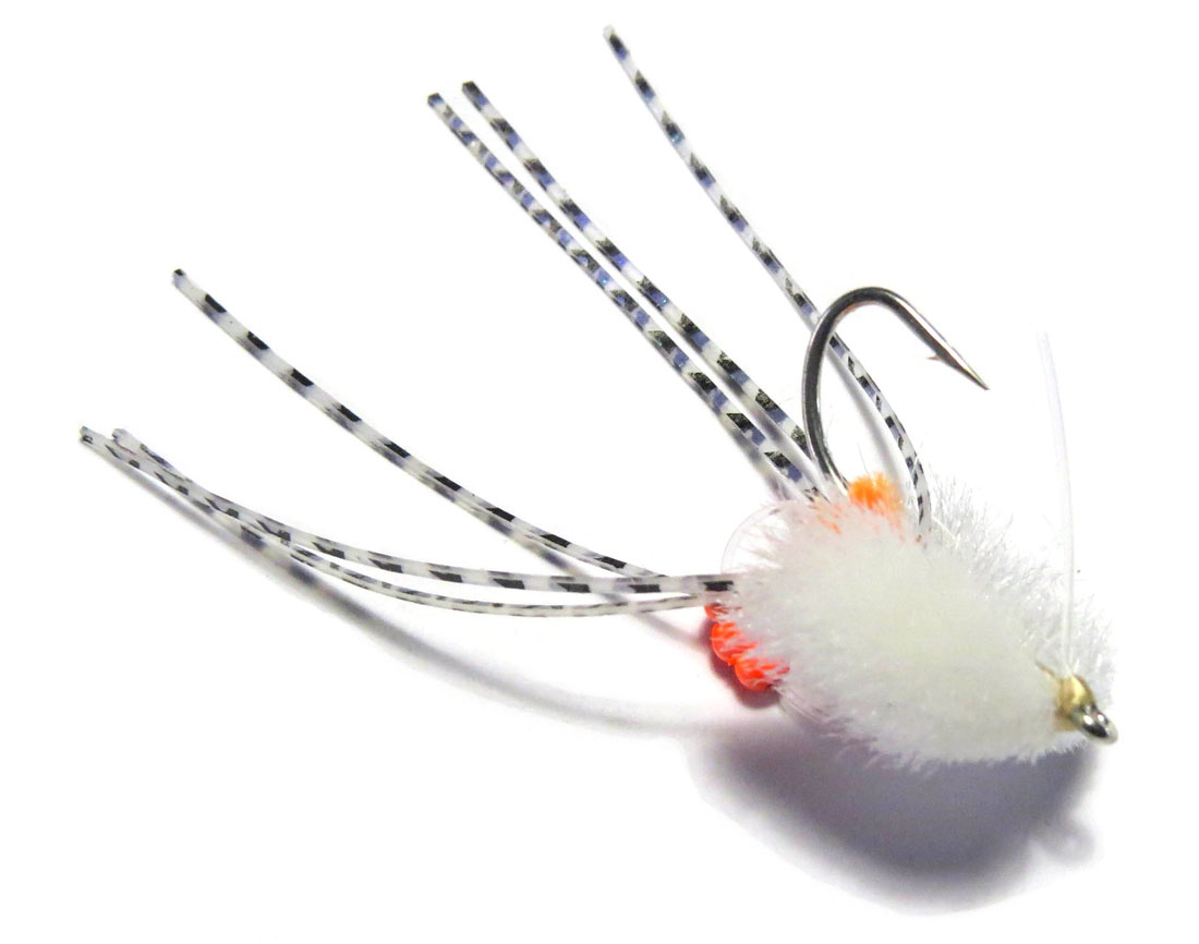 h2o_rolling_bead_box_crab_white Fishient H2O Salzwasserfliege - Rolling Bead Box Crab white