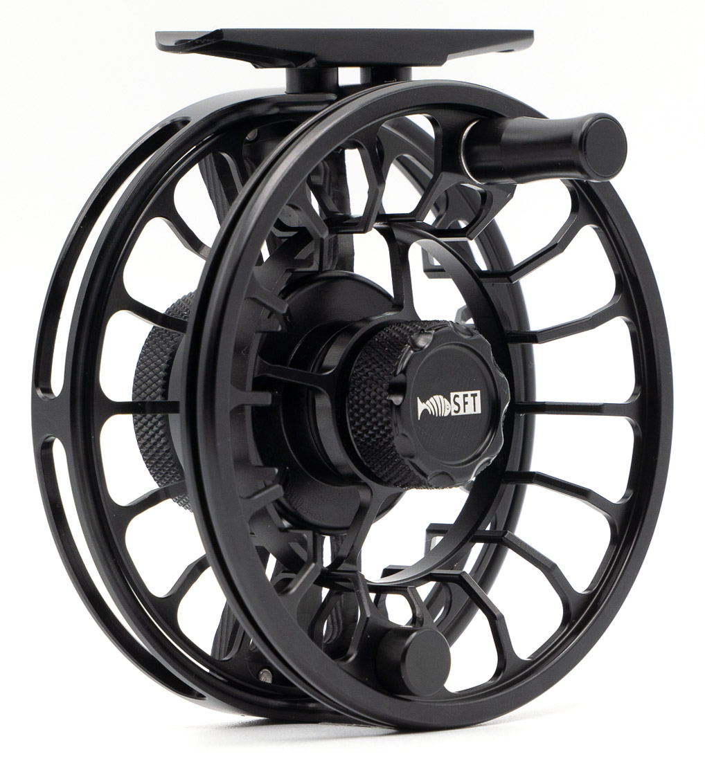 Soldarini Tournament MXC Carbon Euronymph Fliegenrolle matt black