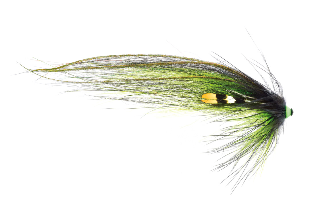 Frödin Flies Tubenfliege TTT No Body Series - Black Green Helmet