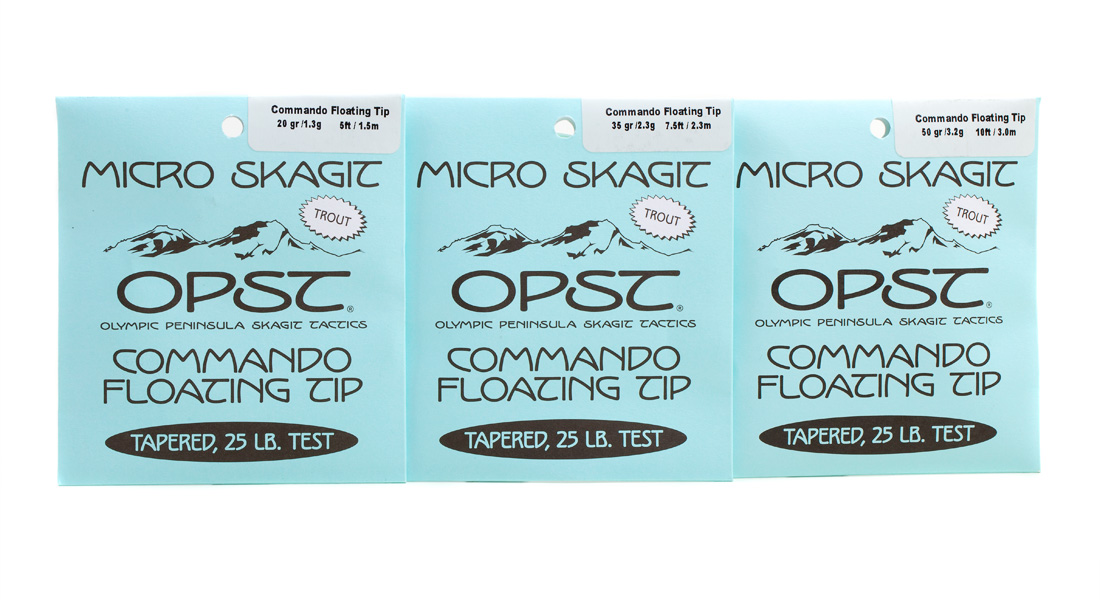 Opst Commando Floating Tips 5 ft bis 14 ft