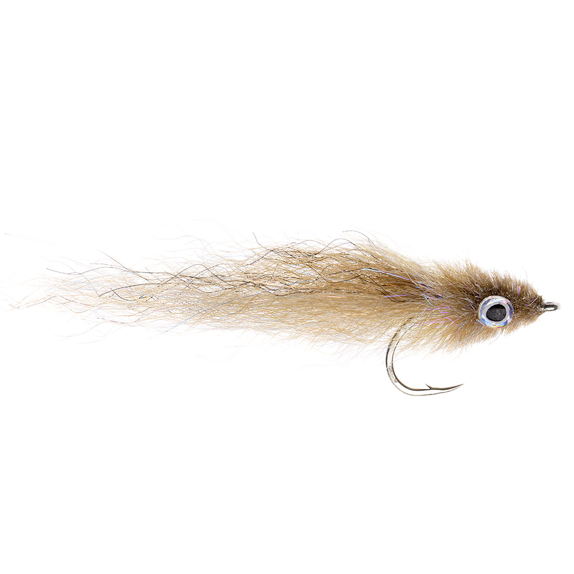 Fishient H2O Streamer - 3D Finger Mullet mullet brown